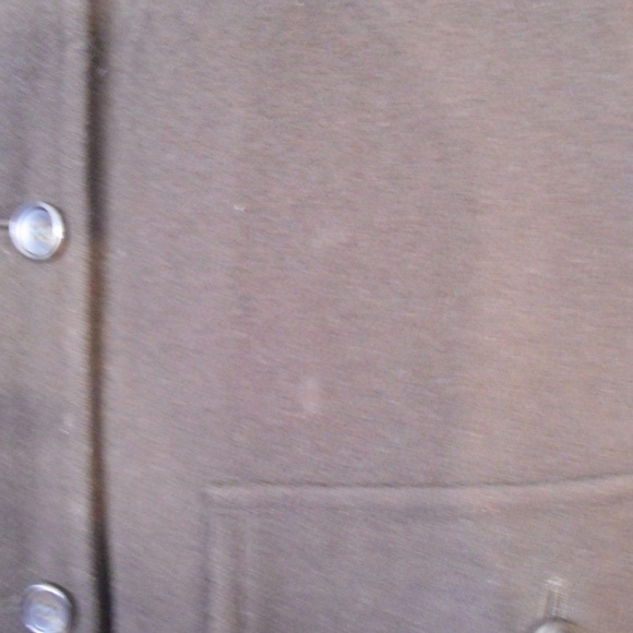 J Crew Size L Brown wool blend blazer jacket coat - Picture 4 of 8